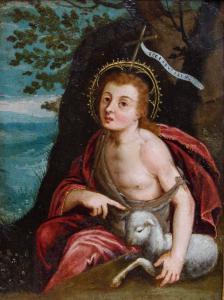 Seguace di Jan Soens ('s-Hertogenbosch, 1547 o 1548 – Parma, 1611), Ecce Agnus Dei
